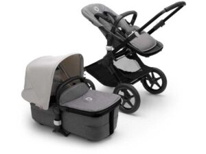 Bugaboo Fox3 complete black-grey-melange-misty-white