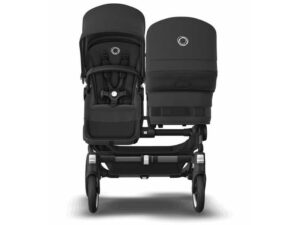 Bugaboo Donkey 5 Duo Complete Stroller Bundle Aluminum Midnight Black